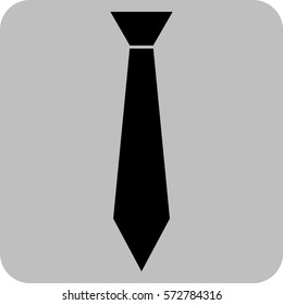 Vector Illustration of Tie Icon
