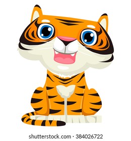 Vector Illustration of a Tiger