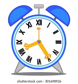 vector and illustration of time is money