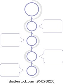 vector illustration timeline for business presentations