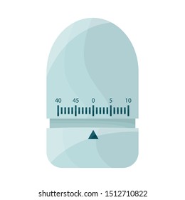 Vector illustration of timer and watch sign. Graphic of timer and knob stock symbol for web.