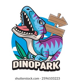 Vector Illustration of Tiny Raptor with Cute Illustration Available for Tshirt Design