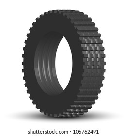 Vector illustration of tire