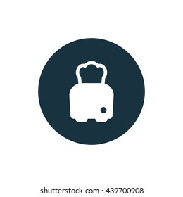 Vector illustration of toaster icon