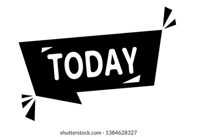 Vector illustration Today black day