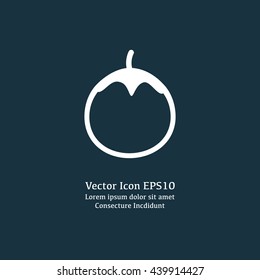 Vector illustration of tomato icon
