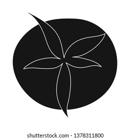 Vector illustration of tomato and red icon. Collection of tomato and natural stock vector illustration.