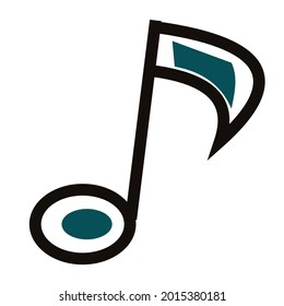 Vector illustration of tone icon with sloppy drawing technique.
