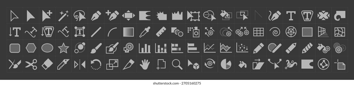 Vector Illustration Tool Icons. vector icons
