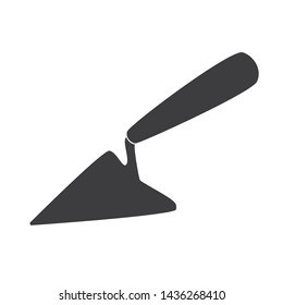 Vector illustration of tool and trowel sign. Set of tool and repair stock vector illustration.