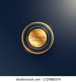 Vector illustration of Top Rated. isolated elegant abstract golden gradient symbol. 