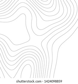 Vector illustration. Topographic map world. Geography.