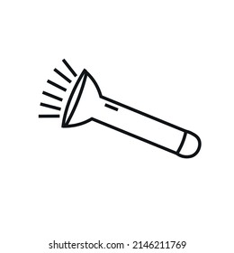 vector illustration torch icon design template