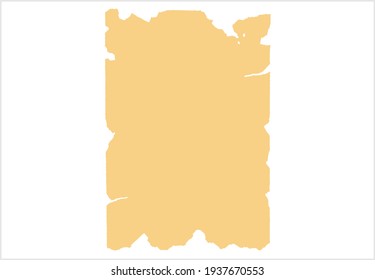 Vector illustration of torn paper