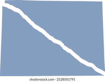 Vector illustration of torn paper