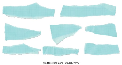 Vector illustration of torn pieces of paper. Graphics texture background for design.
