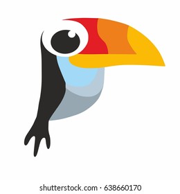 vector Illustration of toucan