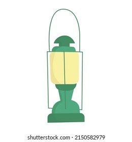 Vector illustration of tourist lantern