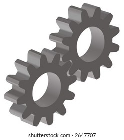 ilustración vectorial de los artes de arrastre; vista 3D