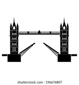 Vector Illustration Of Tower Bridge