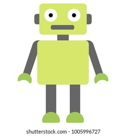 Vector Illustration Toy Robot Stock Vector (Royalty Free) 1005996727 ...