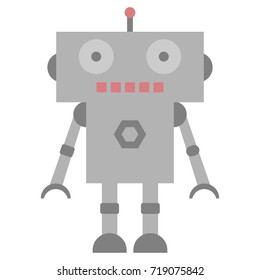 Vector illustration of a toy Robot 