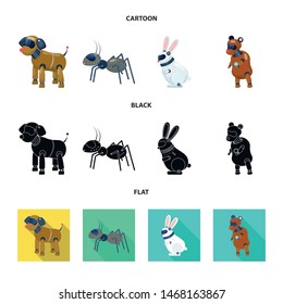 Vector illustration of toy and science logo. Collection of toy and toy vector icon for stock.