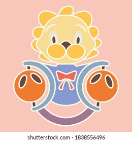Vector illustration of toys for kids