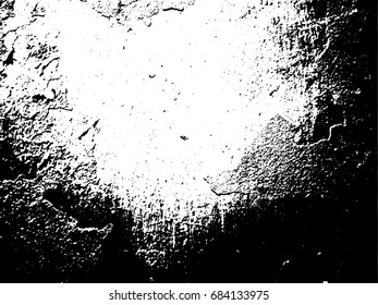 Vector illustration of trace old retro grunge texture background with black and white color