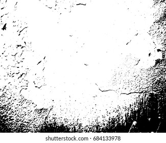 Vector illustration of trace old retro grunge texture background with black and white color