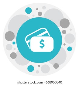 Vector Illustration Of Trade Symbol On Credit Card Icon. Premium Quality Isolated Payment Element In Trendy Flat Style.