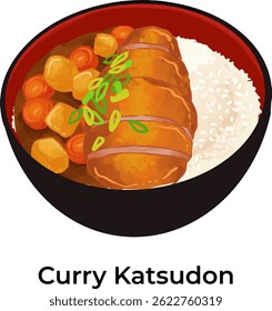 Vector illustration of traditional Japanese food featuring ramen and assorted sushi. Colorful and detailed design perfect for restaurant menus, food packaging, culinary blogs, or Asian cuisine project