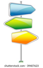 Vector illustration of traffic sign