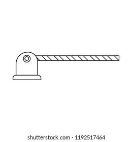 Vector illustration of train and station symbol. Collection of train and ticket vector icon for stock.