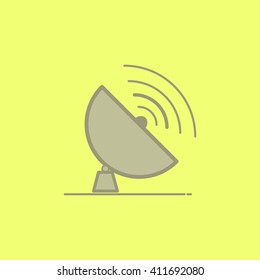 vector illustration transmitter