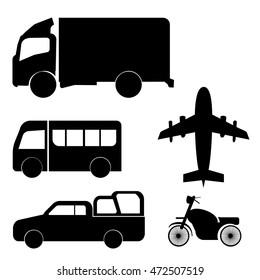 Vector illustration transport 