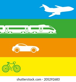 Vector illustration. Transportation.