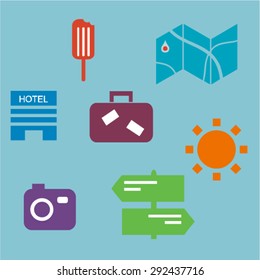 Vector illustration of travel