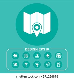 Vector Illustration Travel Icon
