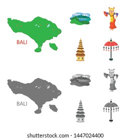 Vector illustration of and travel icon. Collection of and traditional stock symbol for web.