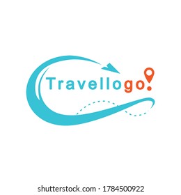 Vector illustration of travel logo
