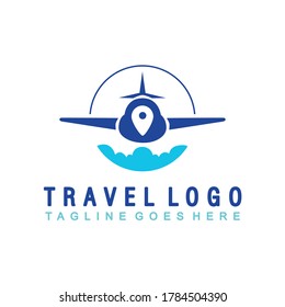 Vector illustration of travel logo