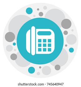 Vector Illustration Of Travel Symbol On Telephone Icon. Premium Quality Isolated Phone Element In Trendy Flat Style.