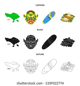 Vector illustration of travel and tourism icon. Collection of travel and island stock symbol for web.