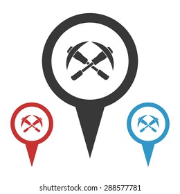 Vector illustration of travel and vacation icons