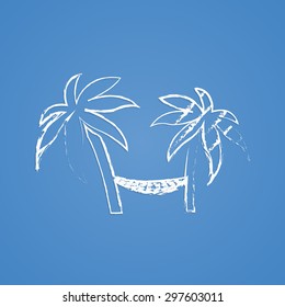 Vector illustration of travel and vacation icons