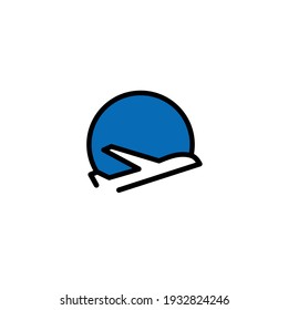 Vektorgrafik des Reiselogos