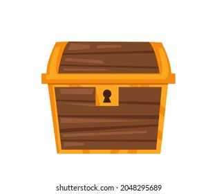 Ilustración vectorial del cofre del tesoro 