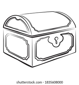 3,433 Treasure chest outline Images, Stock Photos & Vectors | Shutterstock