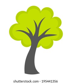 Vector illustration of tree